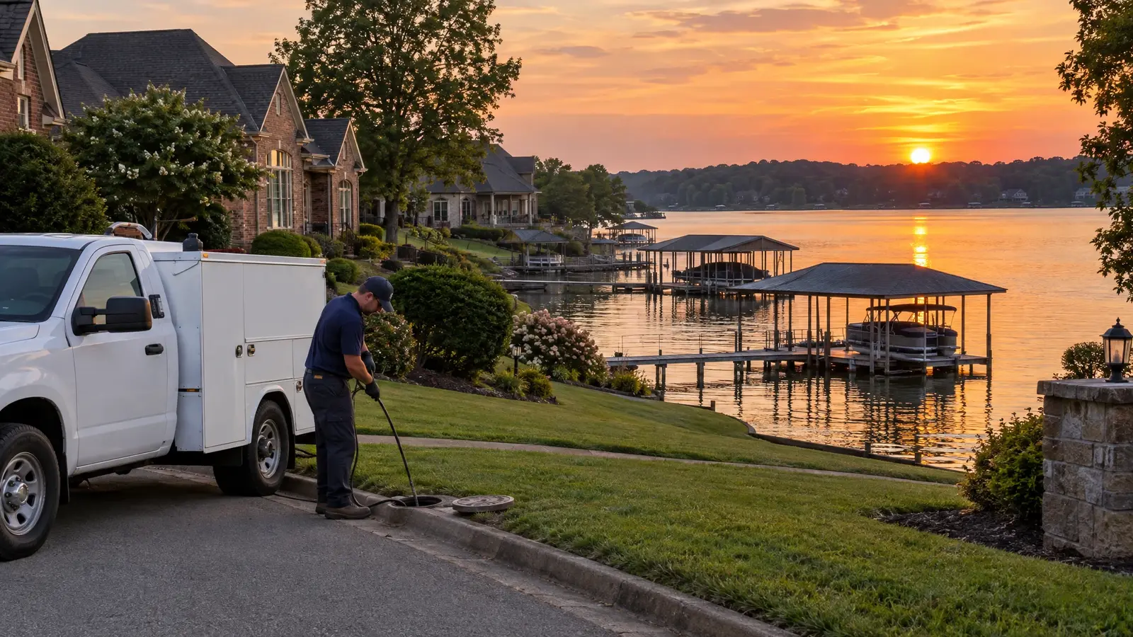 Drain cleaning and sewer service in Hendersonville, Tennessee