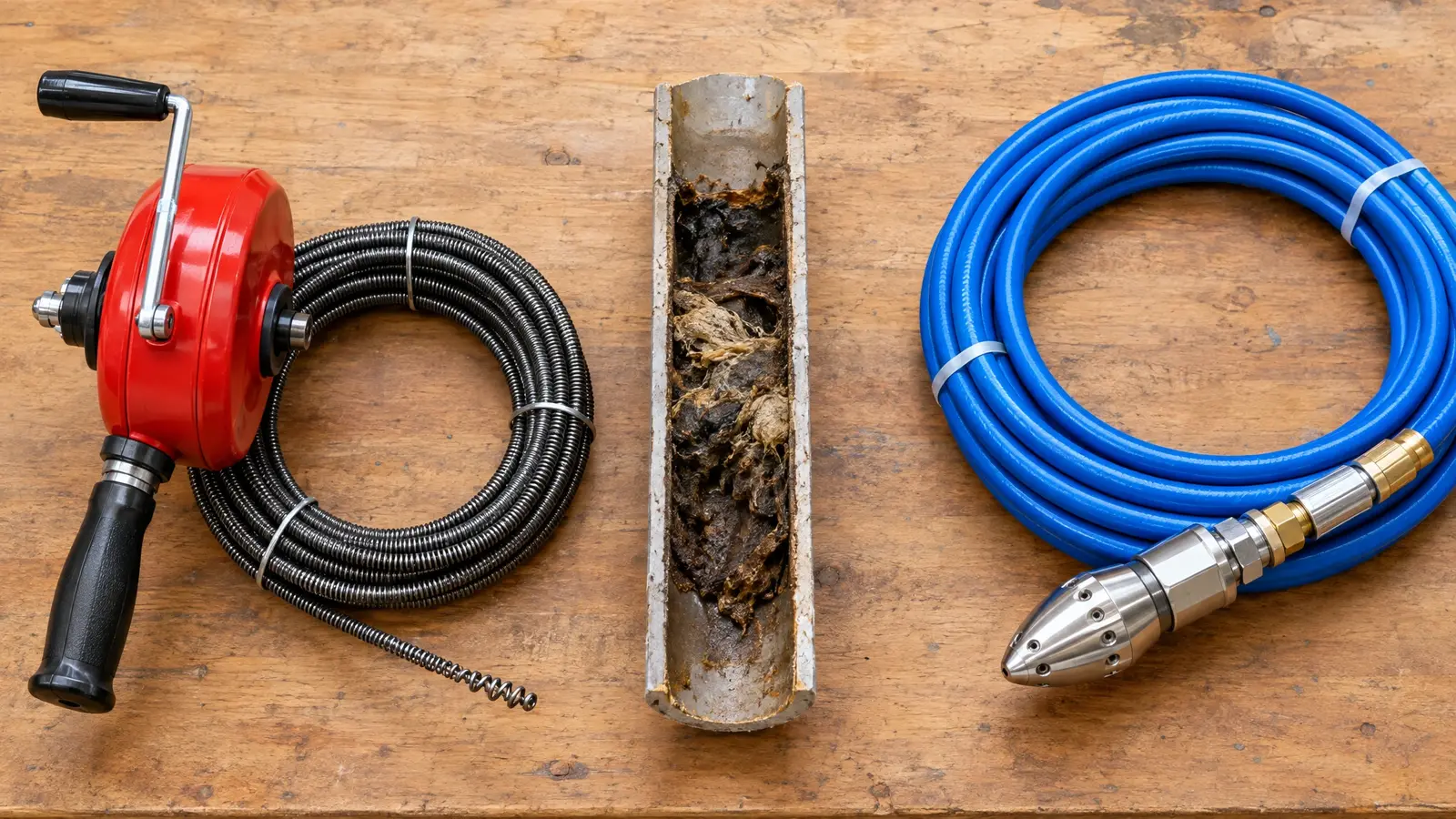 Hydro Jetting vs Drain Snaking: Which Does Your Drain Need?