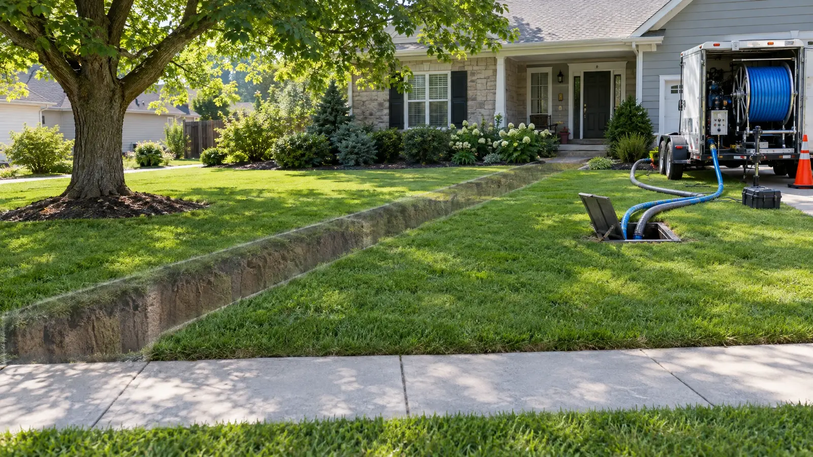 Trenchless vs Open-Trench Sewer Repair: How to Choose