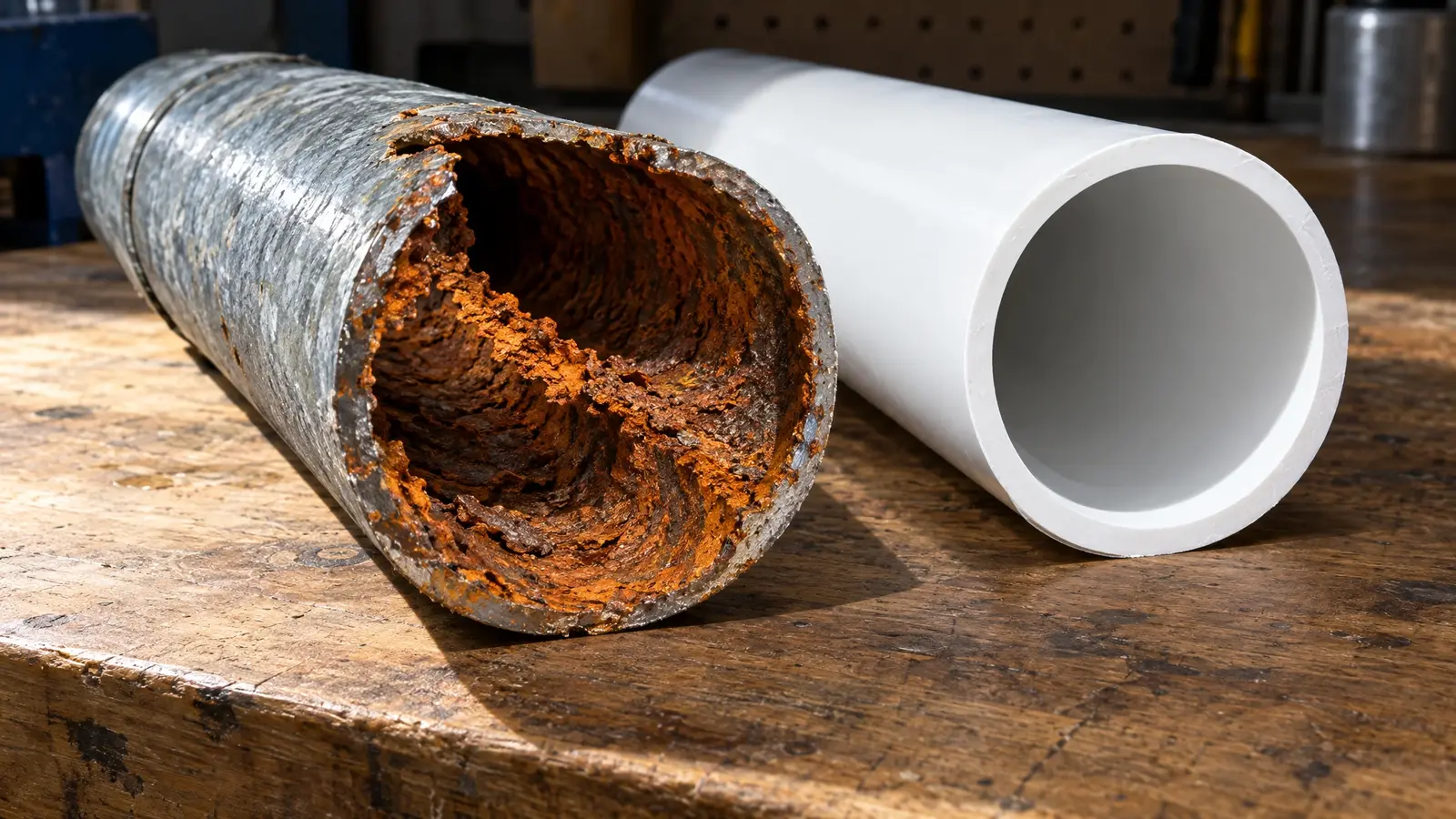 Galvanized Steel Drain Pipes explained for Nashville and Middle Tennessee