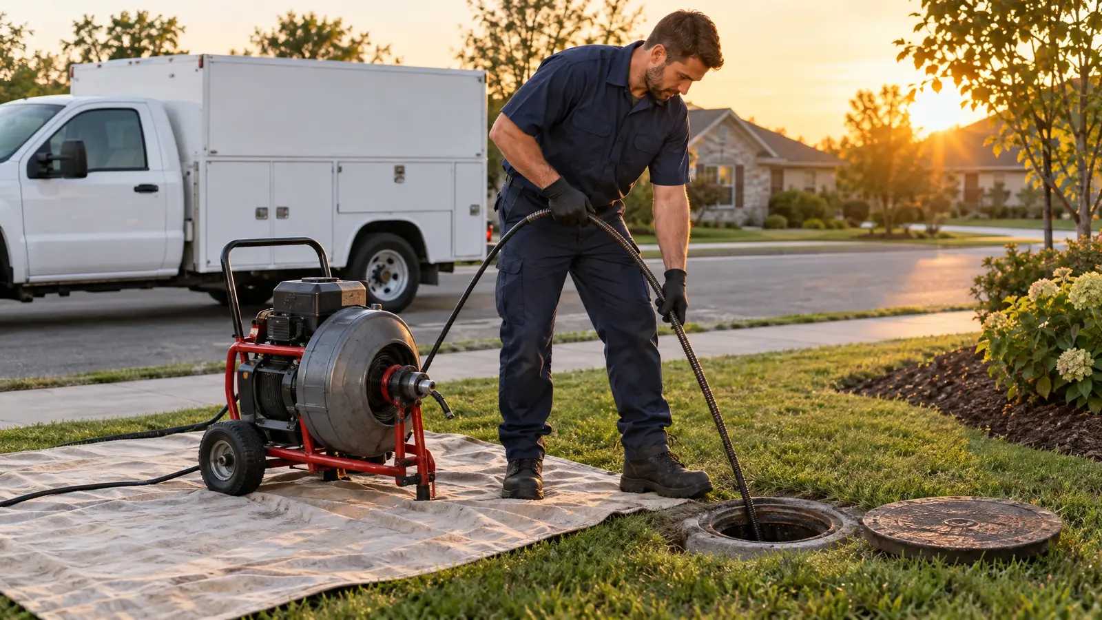 Sewer Line Cleaning in Nashville and Middle Tennessee